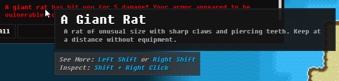 Wayward Beta 2.10 "Seafarer+" Giant Rat reference tooltip
